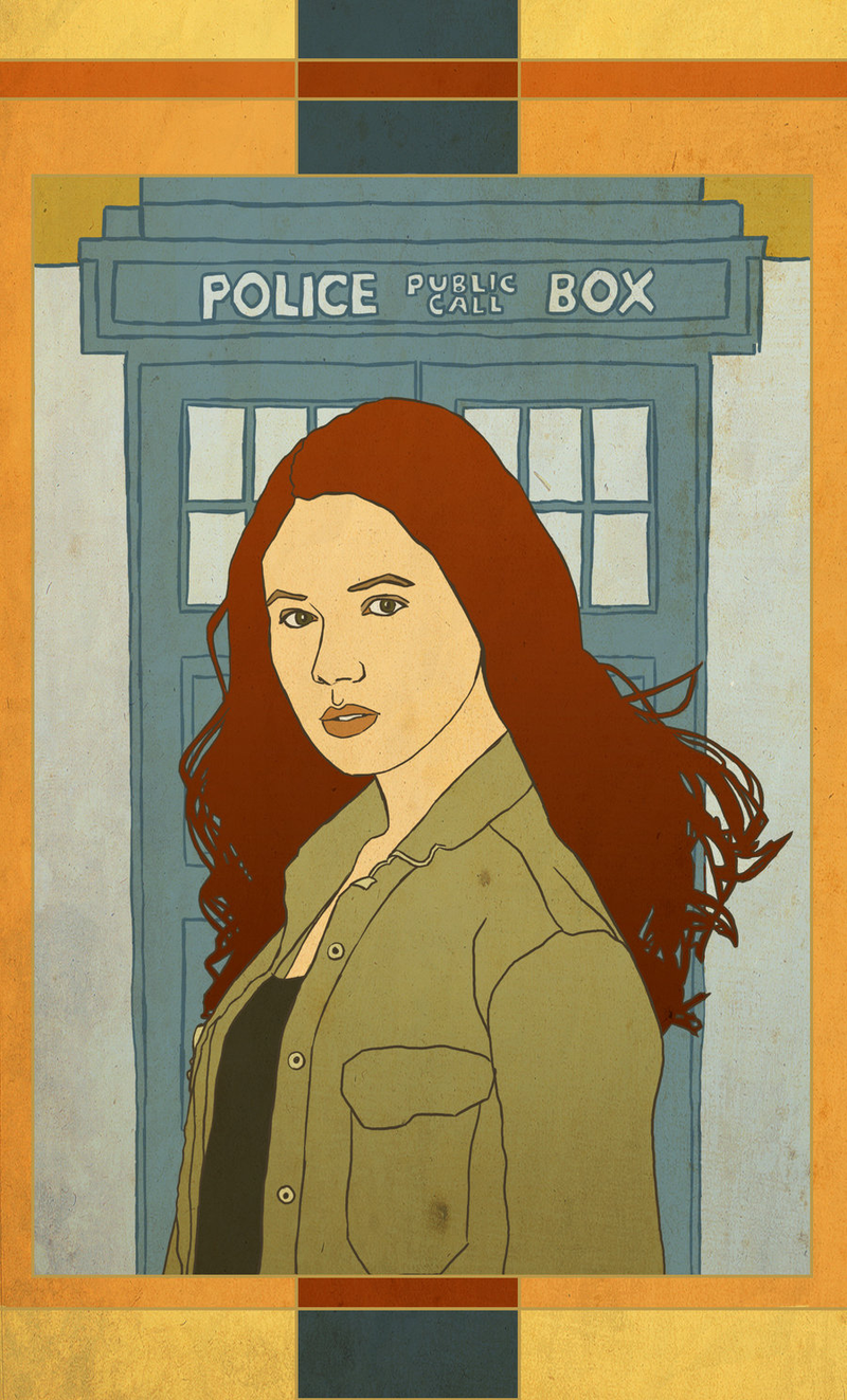 Illustration for article titled Come Along, Pond: The Greatest Fan Art and Cosplay featuring Doctor Who's Amy Pond!
